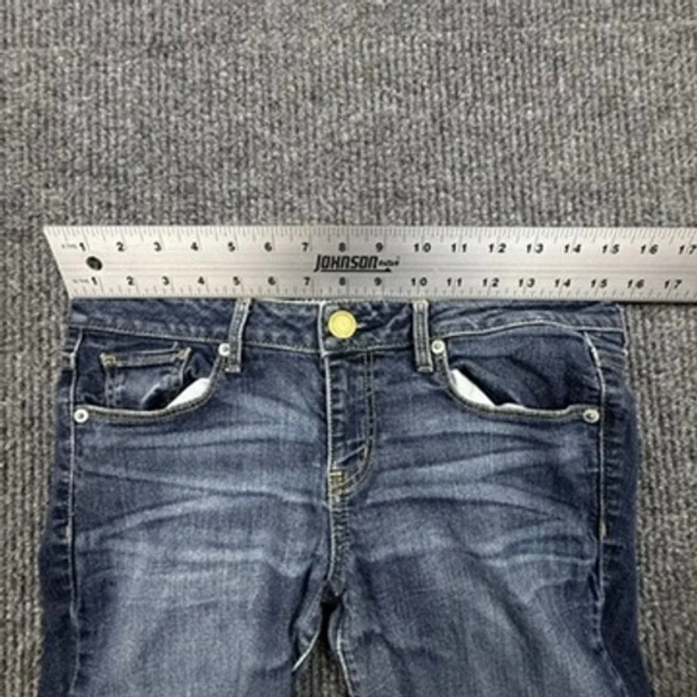 American Eagle Skinny Jeans Womens 10 Regular Medium Wash Stretch Denim